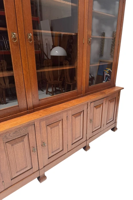 Arts & Crafts Library Bookcase by Willem Penaat for De Woning Amsterdam, 1904